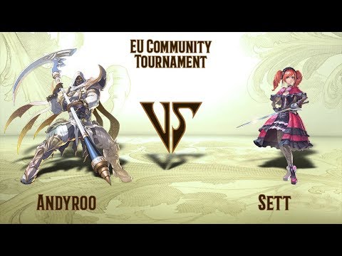 Andyroo (Zasalamel) VS Sett (Amy) - EU Community Tournament (17.05.2020)
