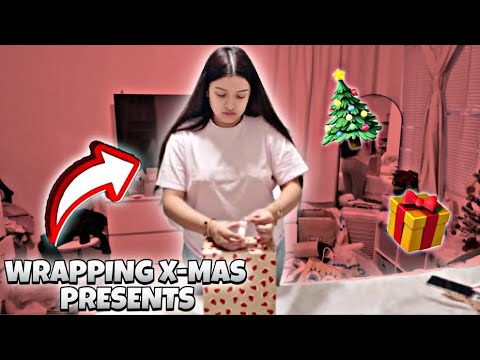 WRAPPING CHRISTMAS PRESENTS… 