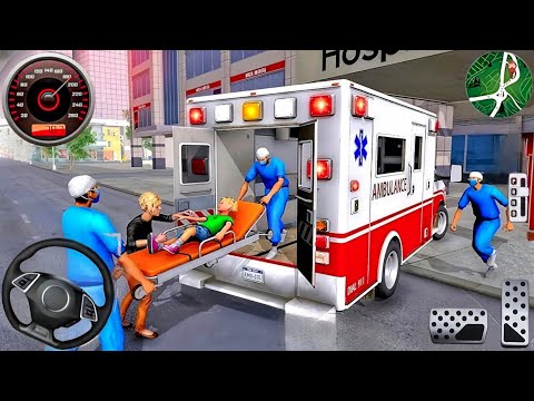 Ambulance City Rescue Simulator - 911 US Emergency Ambulance Driving 3D - Android Gameplay
