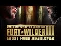 Tyson Fury Vs Deontay Wilder 3 Full Fight Fury Ruptured Wilder S Eardrum