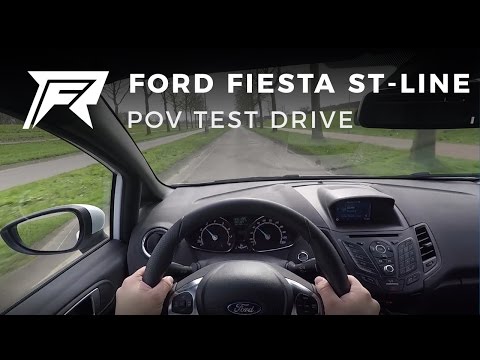2017 Ford Fiesta 1.0 Ecoboost 100hp ST-line  -  POV Test Drive