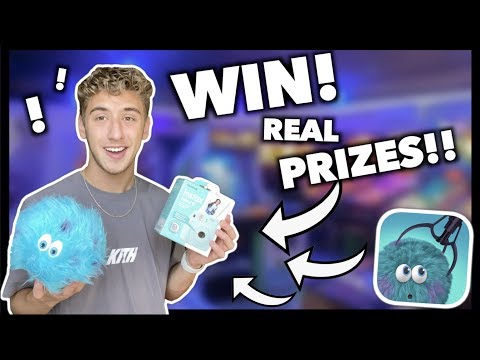 Winning Over $150 In Prizes Playing Claw Machines On This App!!! - YouTube