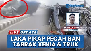 Insiden Maut di Desa Somopuro Klaten, Satu Tewas akibat Tabrakan Beruntun Libatkan 3 Kendaraan