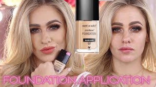HOW TO: Apply your foundation correctly | Wet n Wild PhotoFocus & GIVEAWAY