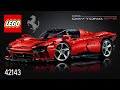 LEGO® Technic™ Ferrari Daytona SP3 (42143)[3778 pcs] Step-by-Step Building Instructions | TBB