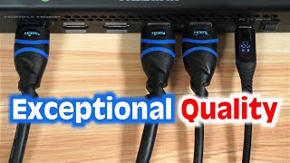 Behind the scenes, BlueRigger 10FT 8K HDMI cables: Premium and affordable