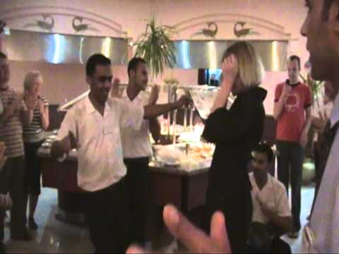 Отель Golden 5.Diamond Resort. Поздравление с Днем рождения.