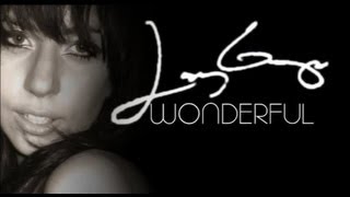 LADY GAGA - WONDERFUL (Official Audio) Music Video