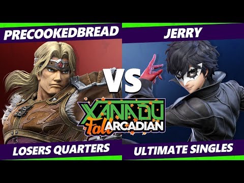 Smash Ultimate Tournament - PreCookedBread (Simon) Vs. Jerry (Joker) SSBU Fall Arcadian L. Quarters