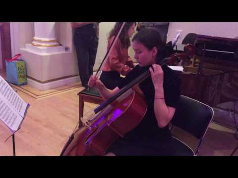 N. Myaskovsky - Cello Sonata No. 2, 1st mov. by Joanna Rozewska & Yulia Fomicheva