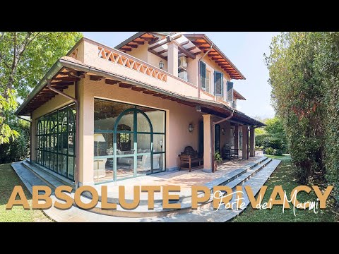 Inside this ABSOLUTELY PRIVATE Villa in Forte dei Marmi| managed  by The Dream Real Estate