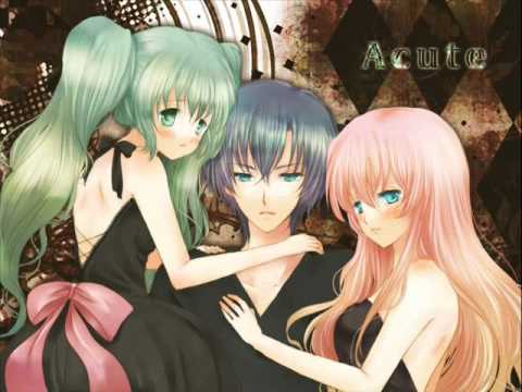 Megurine Luka & Hatsune Miku & KAITO - ACUTE Music Box + Lyrics & MP3