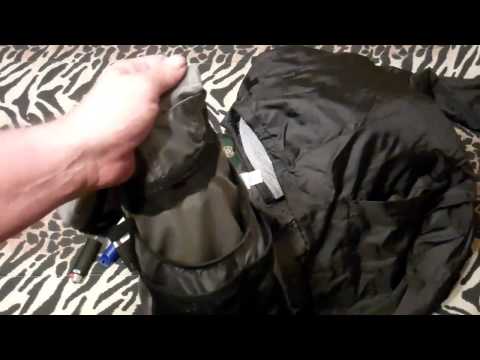 REI Flash 18 ultralight backpack. Sleeping bag stuff test