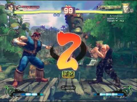 SSF4 AE: T. Hawk vs Guile(ActionSniper)