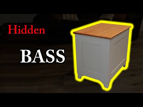 How to build a Custom DIY Home Theater Subwoofer Box...