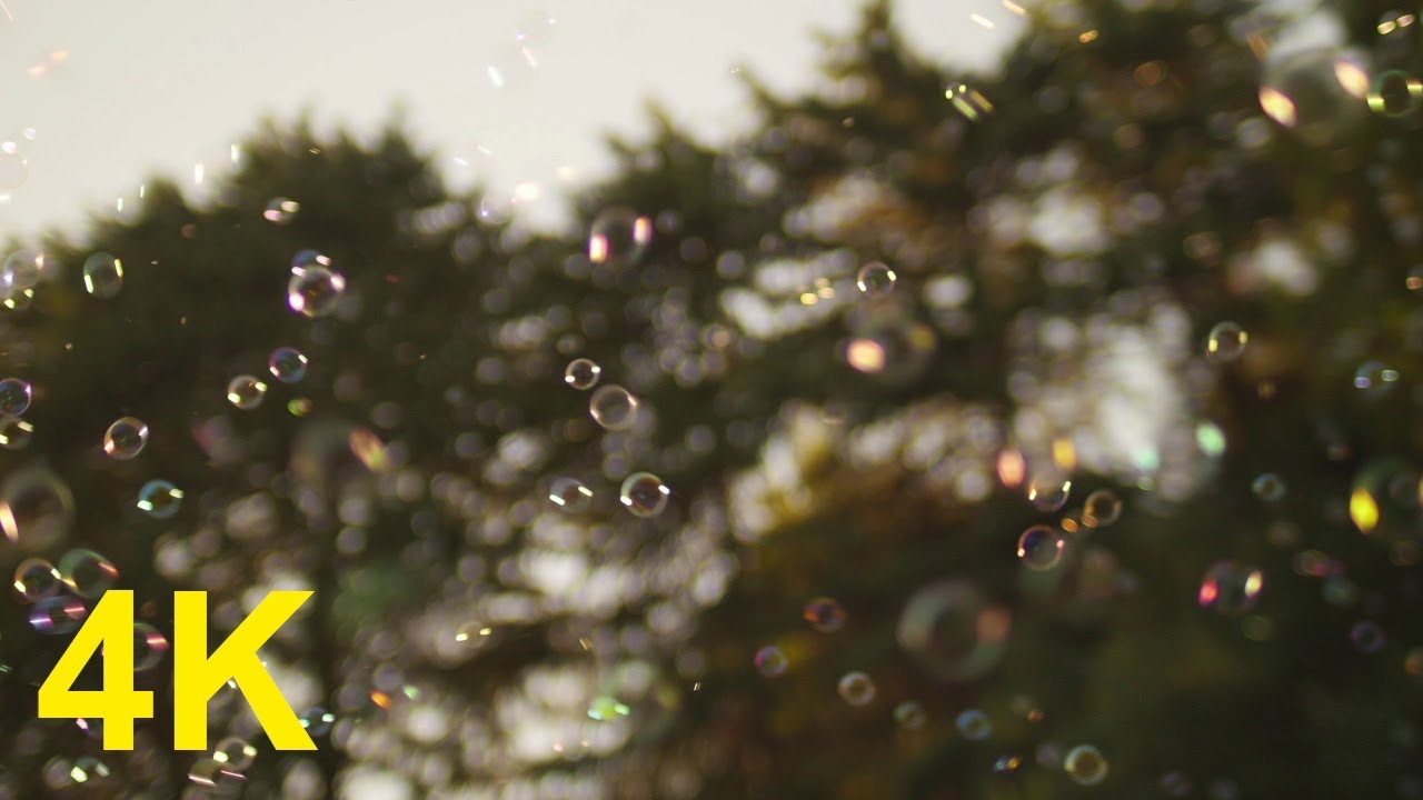 4K Free Stock Footage: Floating Soap Bubbles (6 Videos)