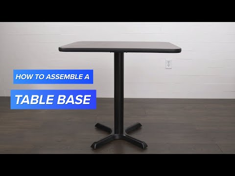 Lancaster Table Assembly Instructions