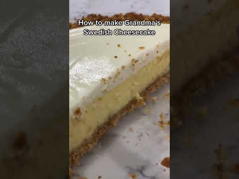 Grandma's Swedish Cheesecake Recipe