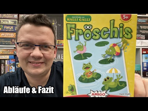 Fröschis (Amigo Spiele) - ab 5 Jahren - Empfehlungsliste Kinderspiel des Jahres 2022