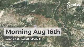 22.1 Mile Ride across the beautiful Tahoe Rim/Marlett Flume Trail