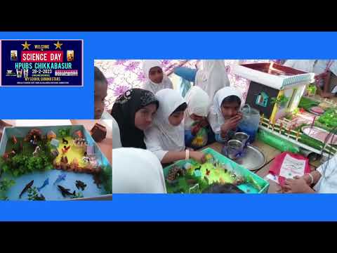 Science day. 28-2-2023 star 🌟. Mahejabeen .HPUBS CHIKKABASUR
