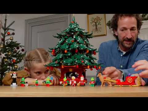 Vidéo LEGO Saisonnier 41843 : Sapin de Noël à construire en famille