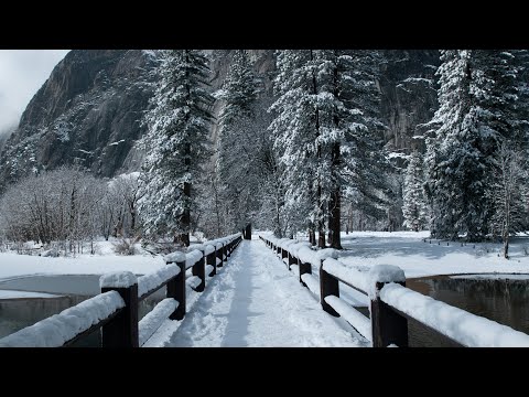 Peaceful Winter Trail, Instrumental Acoustic Folk Music, Indie/Indie-Folk Open Road Folk Music