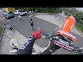 Dirt Bike Vs Los Angeles Steepest Street