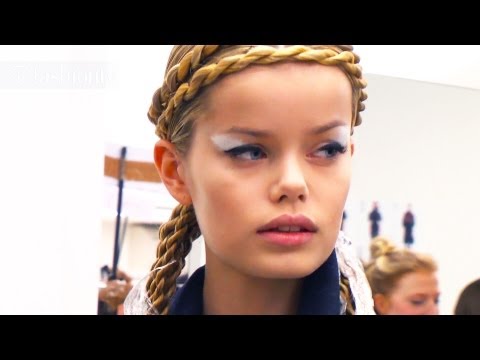 Hair & Makeup - Karl Lagerfeld Explains Fendi Hair & Makeup Backstage - Fall 2012 in Milan | FashionTV
