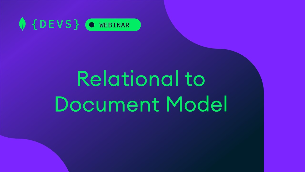 Relational to Document Model