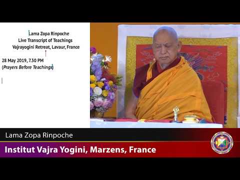 20190528 2000 LZR IVY FRANCE - About suffering in each realm and how kind sentient beings are to us