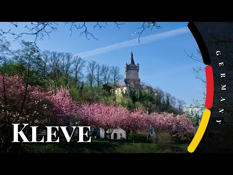 Kleve, Deutschland 🇩🇪 | 4K Drohnen- & Stadttour – Historische Stadt in Nordrhein-Westfalen