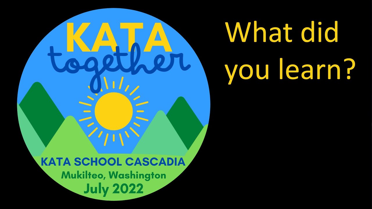 Kata Together — reflections from past attendees