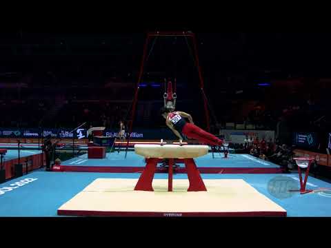 HONG Asher (USA) - 2022 Artistic Worlds, Liverpool (GBR) - Qualifications Pommel Horse