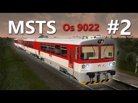 Microsoft Train Simulator - trať ŽSR 191-193 | Os 9022 Humenné - Michaľany #2