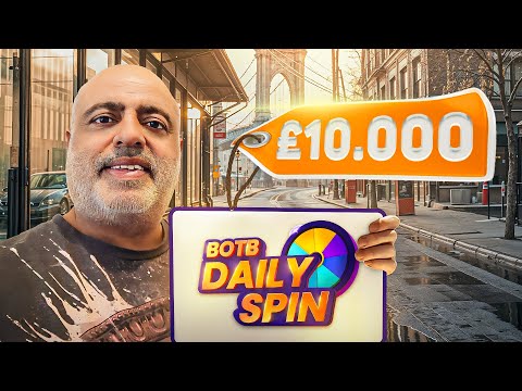 Completely FREE: Man Wins £10K Cash in Our Daily Spin Wheel