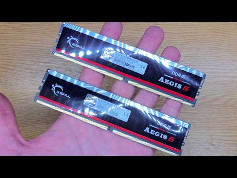 UNBOXING Memoria RAM G.Skill DDR5 16GB 6000MHz AEGIS 5 CL36 x2 (4K)