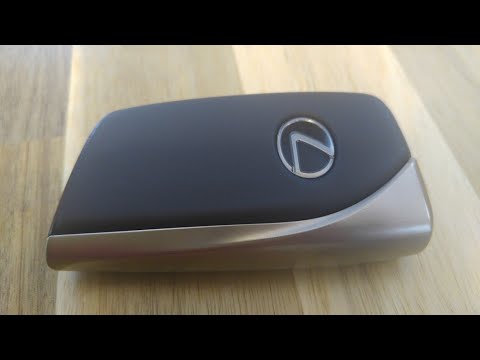 DIY - LEXUS How to change SmartKey Key fob Battery on Lexus LS460 LS600
