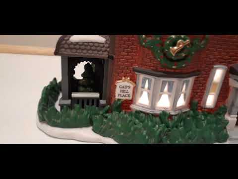 Department 56 Dickens Village series gad's Hill Place 6th edition available on eBay at Sutter's Mill