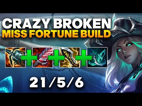 Miss Fortune ADC Gameplay - This Crazy Miss Fortune Build Carries Super Hard | League of Legends