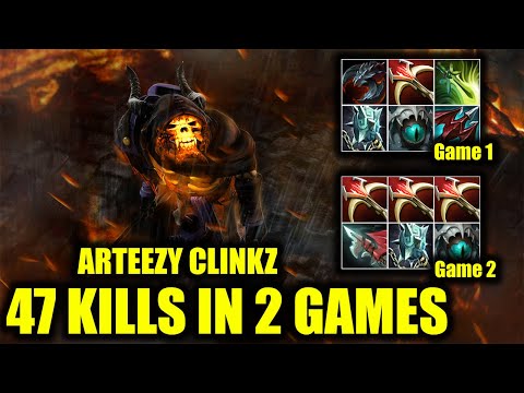 🔥 47 KILLS IN 2 GAMES  - ARTEEZY - CLINKZ - DOTA 2 PRO GAME HIGHLIGHTS