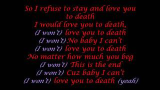 Bài hát Love You To Death - Nghệ sĩ trình bày Claude Kelly