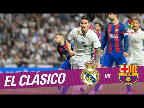 El Clasico - Goal of James (2-2) Real Madrid vs FC Barcelona