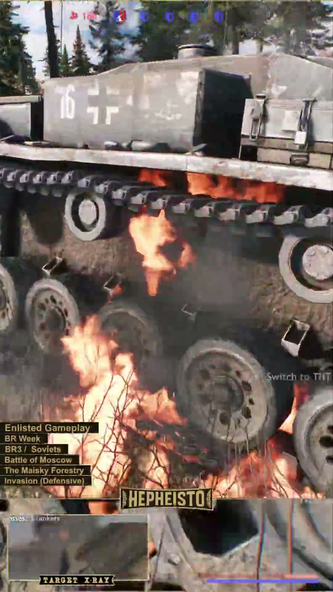 Assaulter eliminates Tank StuG III F with TNT Charge