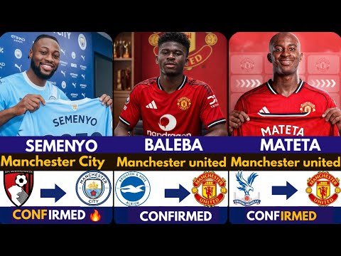 🚨LATEST CONFIRMED TRANSFER NEWS AHEAD OF JANUARY TRANSFER WINDOW 2026, Mateta & Baleba to United 🔥, 