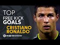 BEST FREE KICK GOALS Cristiano Ronaldo LaLiga Santander