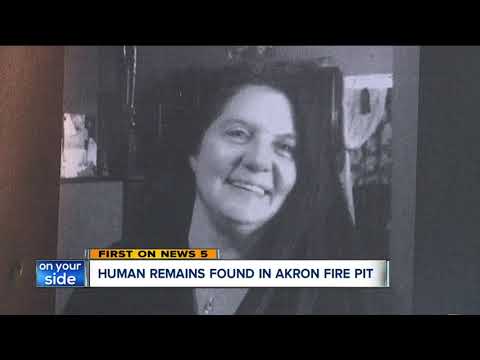 Authorities find human remains in fire pit behind Akron home of missing woman