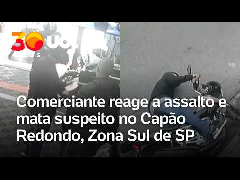 Comerciante CAC reage a assalto e mata suspeito no Capão Redondo, Zona Sul de SP