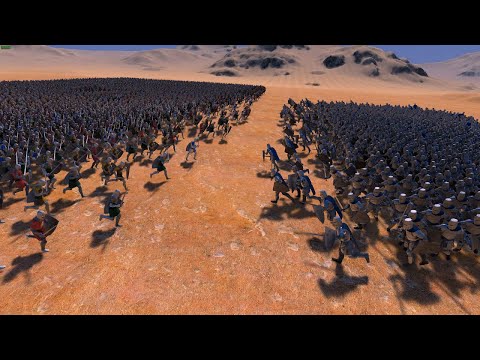 10000 FOOTMAN vs. 1000 HEAVY KNIGHTS | Ultimate Epic Battle Simulator