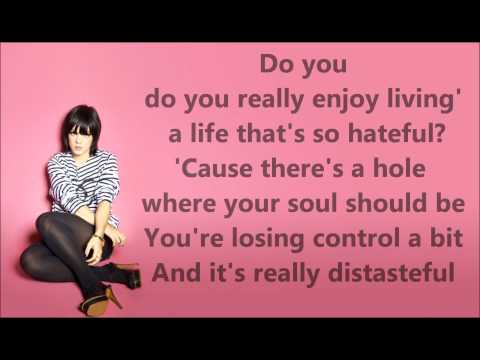 Fuck you - Lily Allen. Lyrics HD